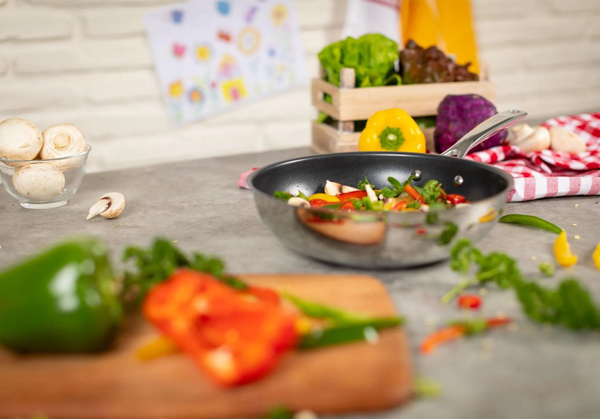 Kuhn Rikon Allround Wok Non-Stick 28CM